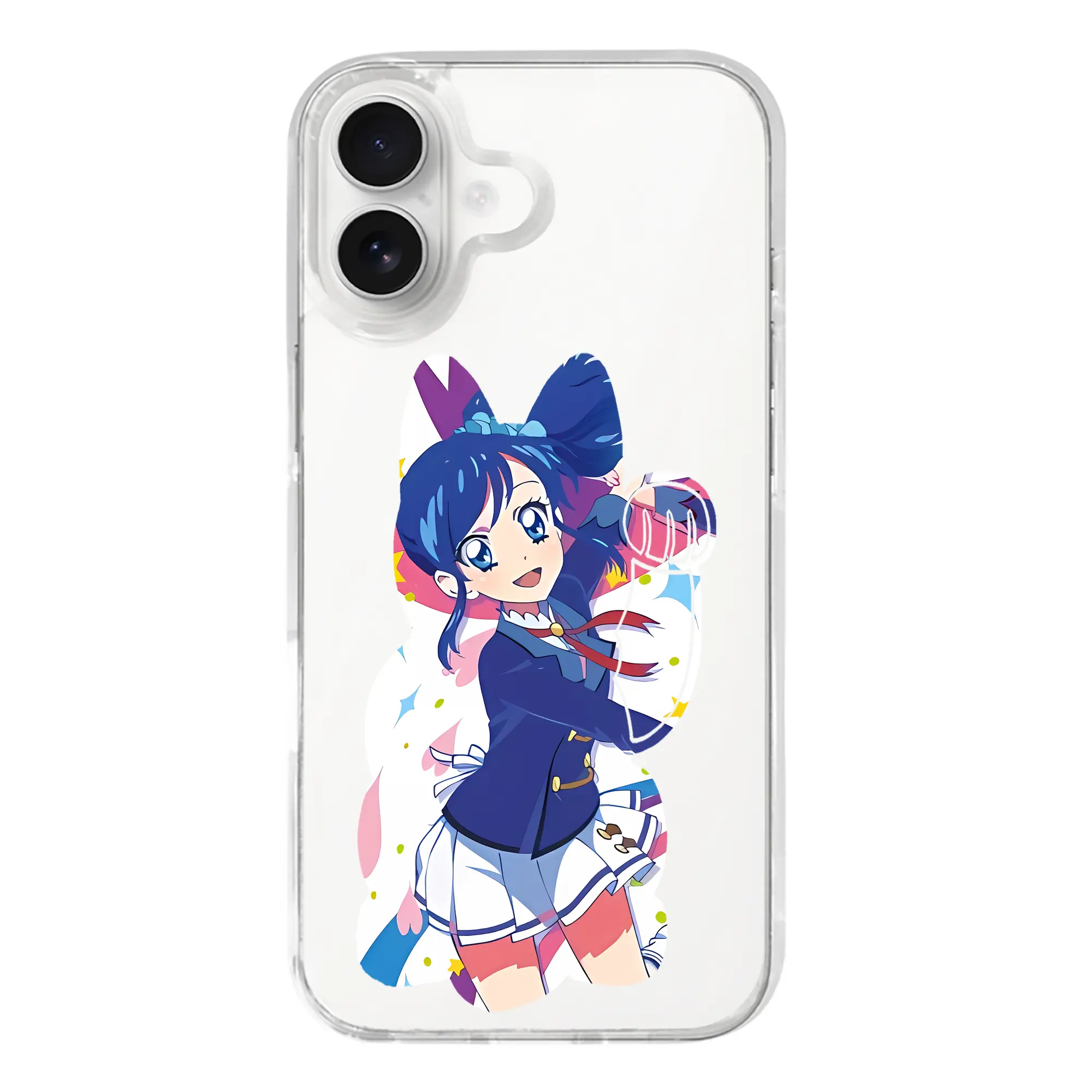 アイカツ グッズ 霧矢 あおい - iPhone 17シリーズ 透明スマホケース – 薄型・耐衝撃・精密フィット保護カバー